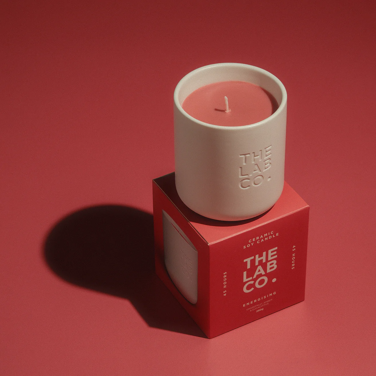 Energising 100% Soy Wax Candle 280g - Image 4