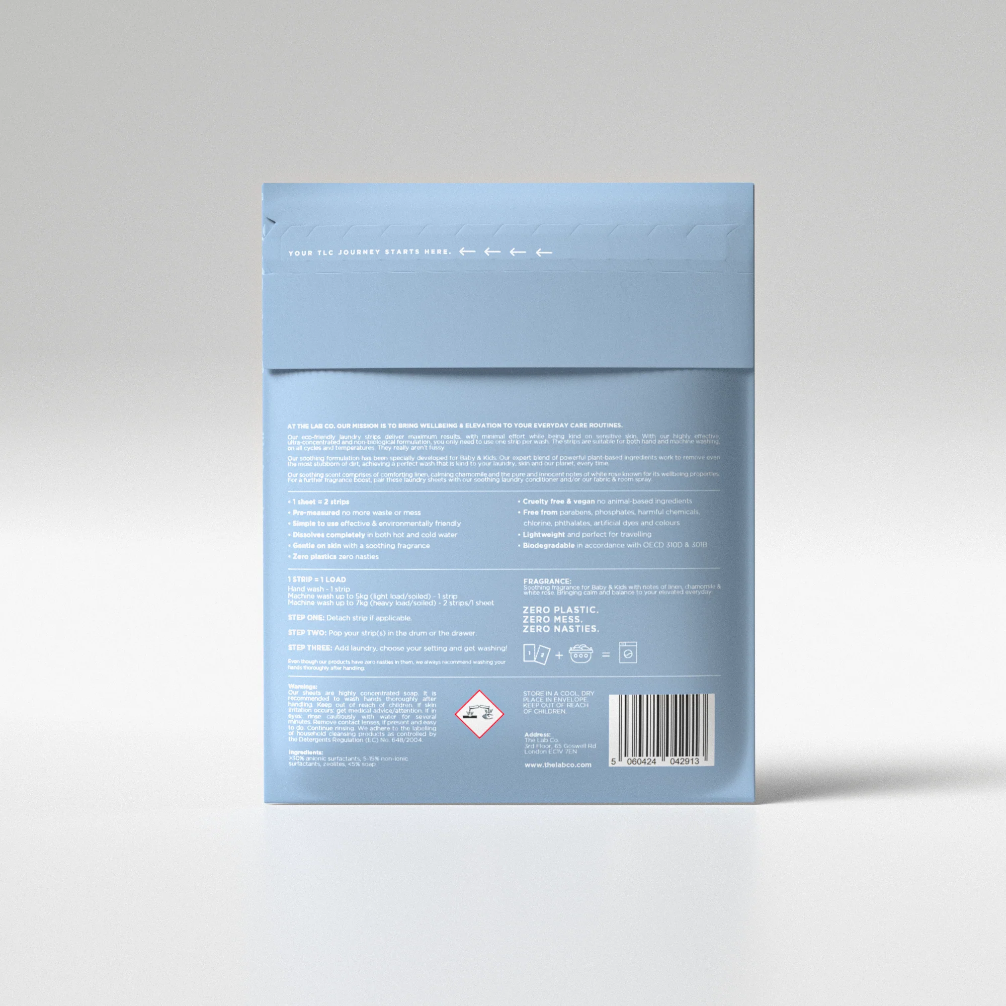 Soothing Laundry Detergent Strips 32 Loads - Image 5