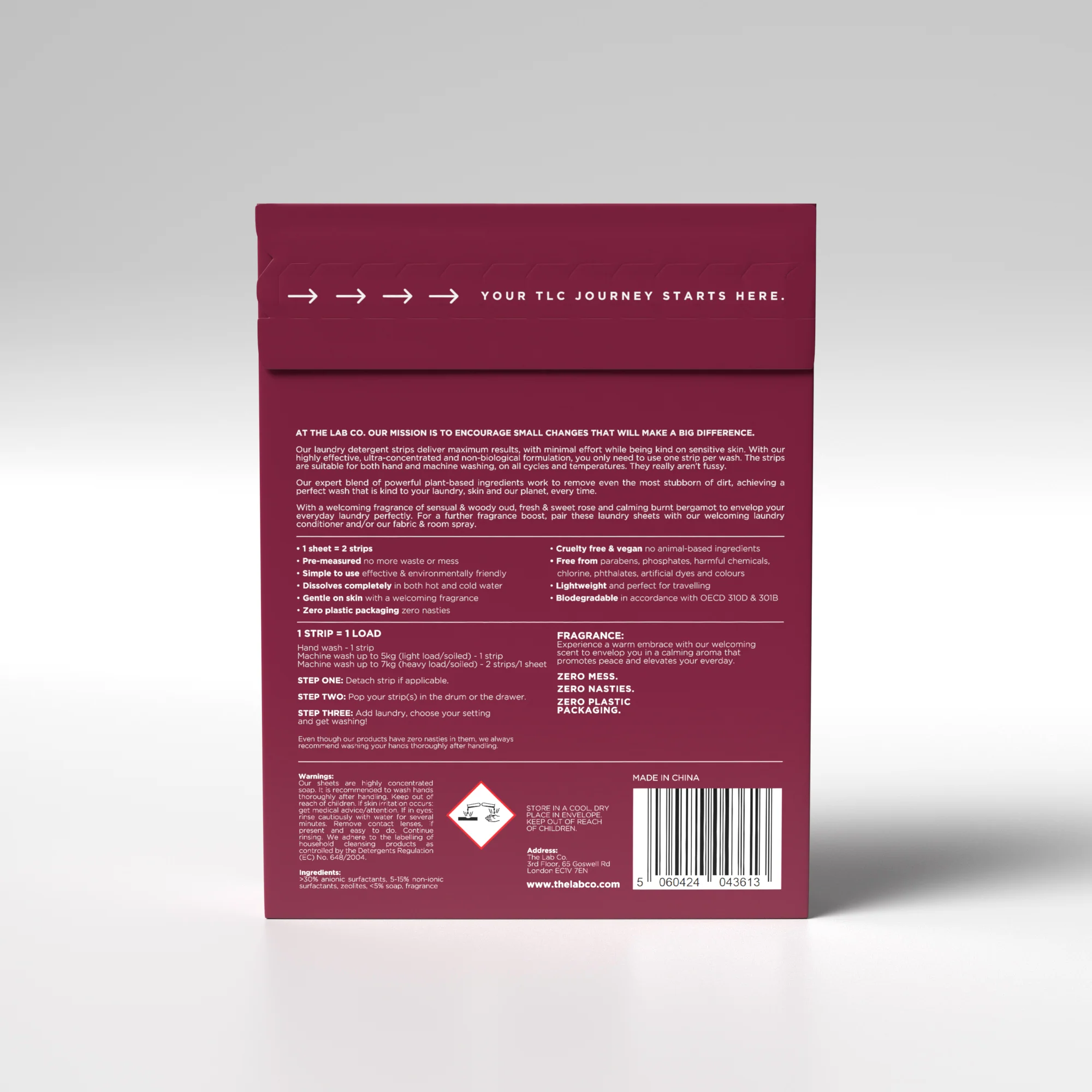 Welcoming Laundry Detergent Strips 64 Loads - Image 7