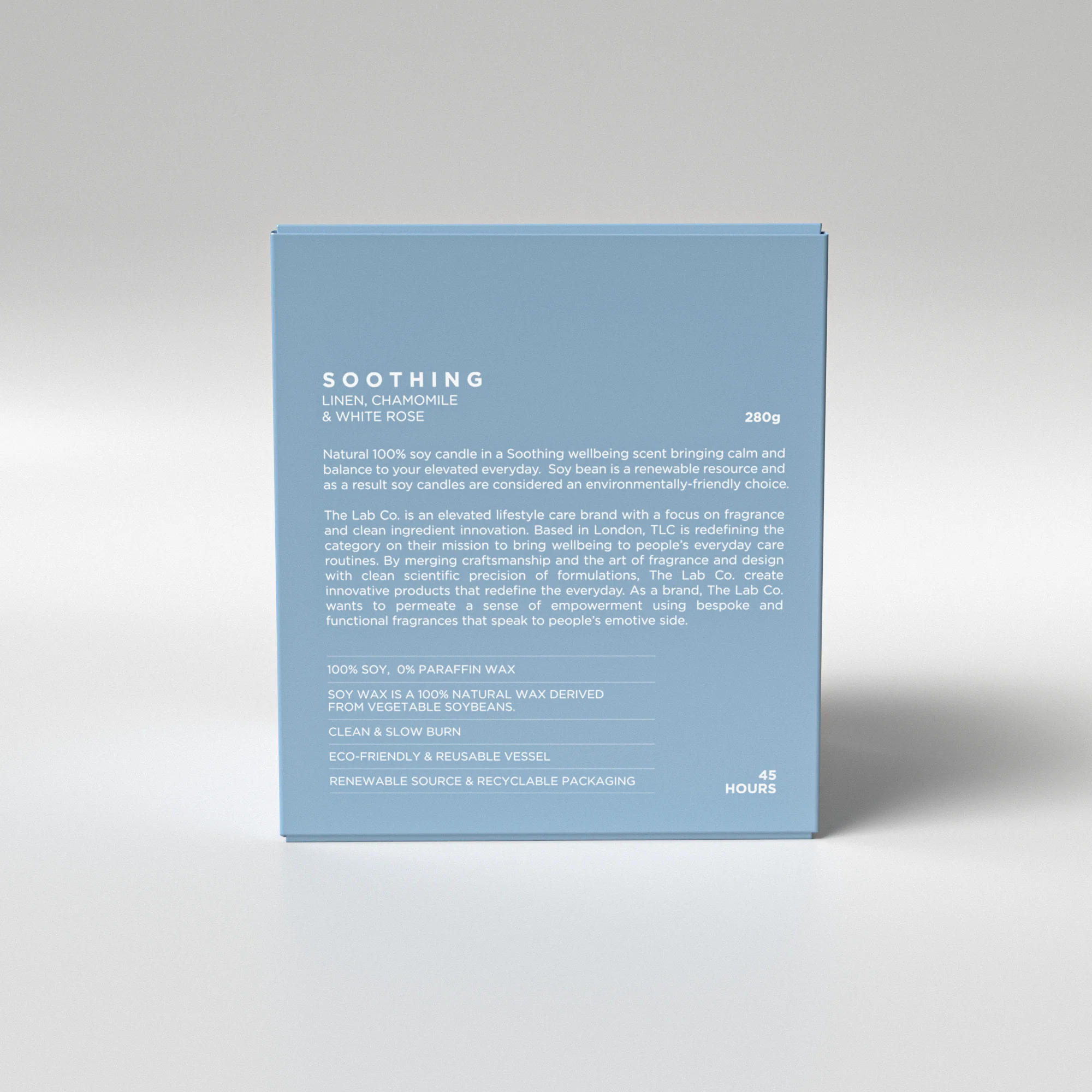 Soothing 100% Soy Wax Candle 280g - Image 6