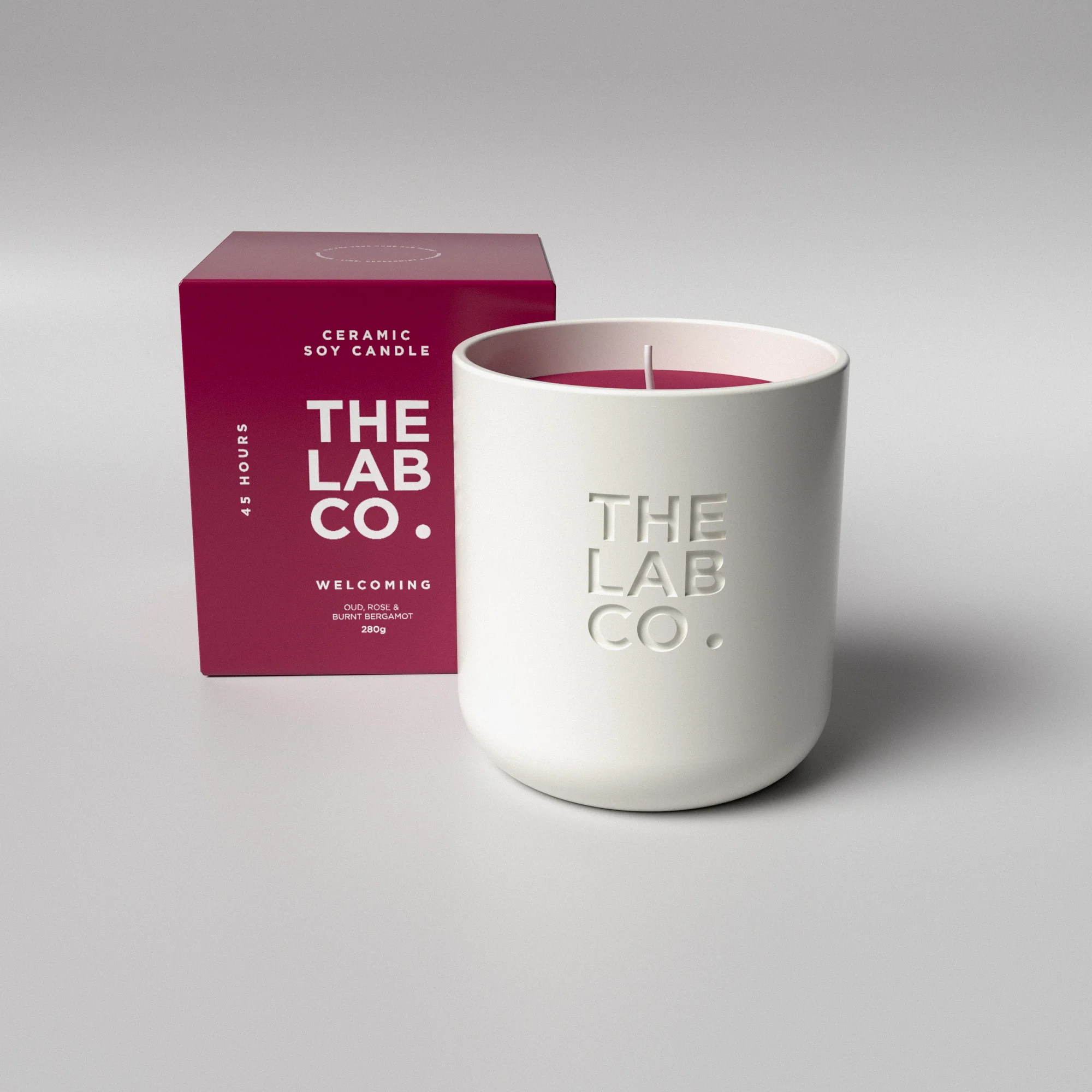 Welcoming 100% Soy Wax Candle 280g - Image 3
